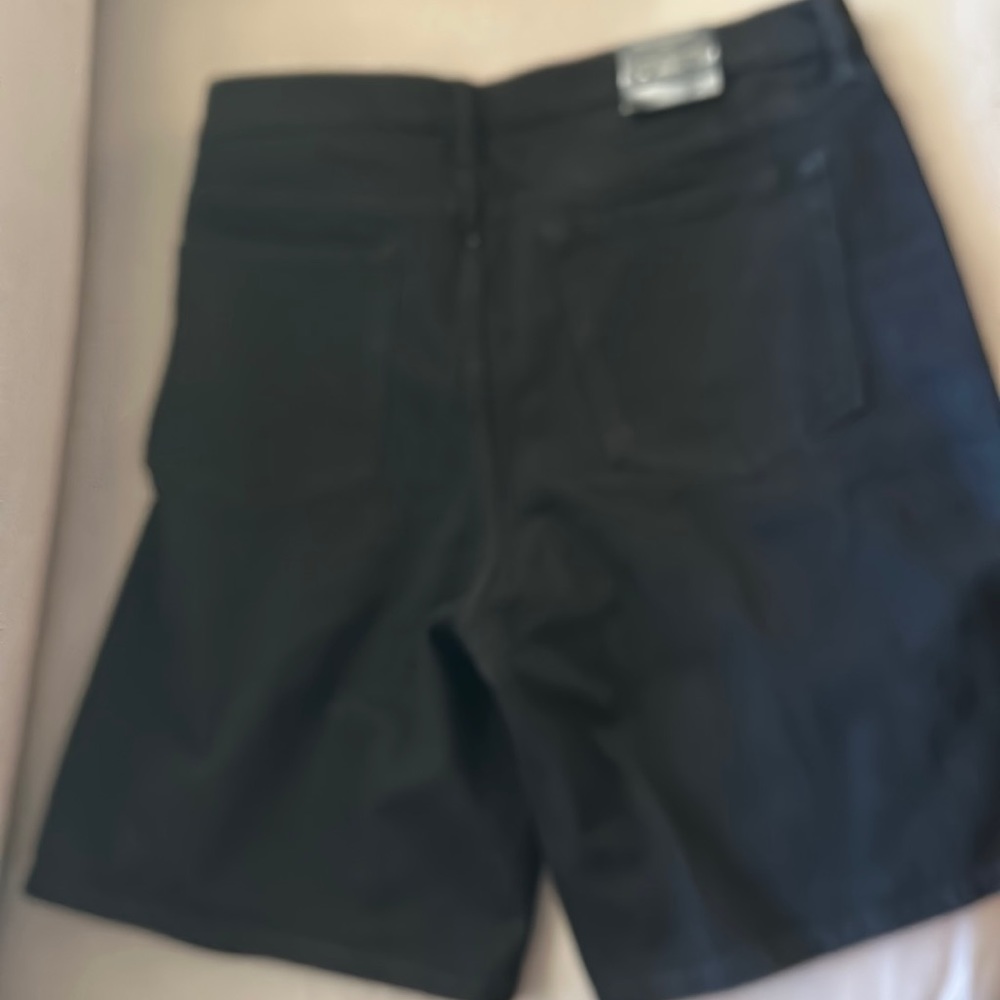 Banana Republic Black jean Bermuda shorts- brand new